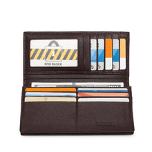 Load image into Gallery viewer, Men's Genuine Leather RFID Blocking Wallet - VWW 143