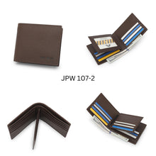 Load image into Gallery viewer, Men's Leather RFID Wallet - JPW 107