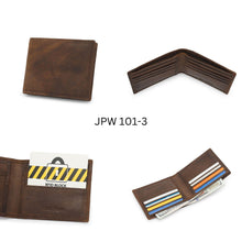 Load image into Gallery viewer, Men's Leather RFID Wallet - JPW 101