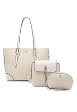 Load image into Gallery viewer, Women's 3-in-1 Tote Bag + Backpack + Pouch -HKW 9930