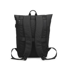 Load image into Gallery viewer, Men's Logo Backpack with USB Port- JH 8059