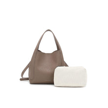 Load image into Gallery viewer, Women's 2-In-1 Top Handle Bag & Zipper Pouch - HKC 8093