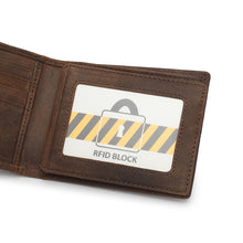 Load image into Gallery viewer, Men's Leather RFID Wallet - JPW 102