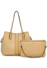 Load image into Gallery viewer, 2 In 1 Women's Top Handle Tote Bag + Pouch - HFT 7686