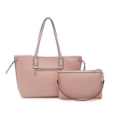 Load image into Gallery viewer, 2 In 1 Women's Top Handle Tote Bag + Pouch - HFT 7686