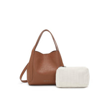 Load image into Gallery viewer, Women's 2-In-1 Top Handle Bag & Zipper Pouch - HKC 8093