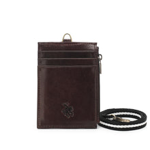 Load image into Gallery viewer, Men's Genuine Leather RFID Card Holder / Landyard - SW 200