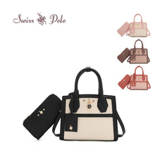 Load image into Gallery viewer, 2 In 1 Women's Top Handle Sling Bag + Long Purse - HFM 26048