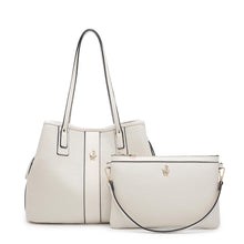 Load image into Gallery viewer, 2 In 1 Women's Top Handle Tote Bag + Pouch - HFT 7686