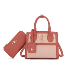 Load image into Gallery viewer, 2 In 1 Women's Top Handle Sling Bag + Long Purse - HFM 26048