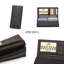 Load image into Gallery viewer, Men's Leather RFID Wallet - JPW 103