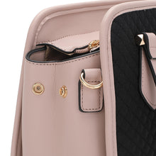 Load image into Gallery viewer, Women's 2-in-1  Quilted Top Handle Sling Bag With Long Purse - HHN 3979