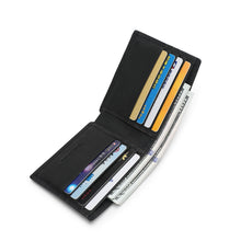 Load image into Gallery viewer, Men's Genuine Leather RFID Bifold Short Wallet - VWW 139