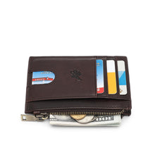 Load image into Gallery viewer, Men's Genuine Leather RFID Card Holder / Landyard - SW 200