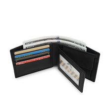 Load image into Gallery viewer, Men's Genuine Leather RFID Bifold Short Wallet - VWW 140