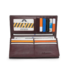 Load image into Gallery viewer, Men's Genuine Leather RFID Blocking Wallet - VWW 148