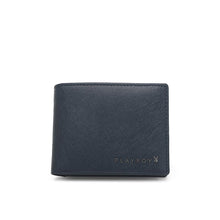 Load image into Gallery viewer, Men&#39;s Genuine Leather RFID Blocking Fortune Blue Wallet - PW 277