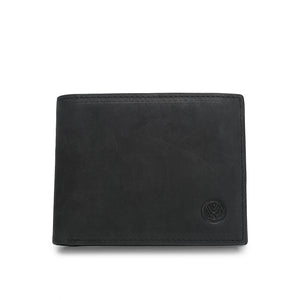 Men's Genuine Leather RFID Bifold Short Wallet - VWW 139