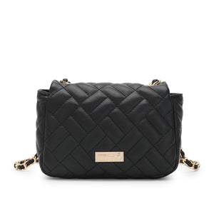 Women's Chain Quilted Sling Bag / Crossbody Bag - HHC 9374