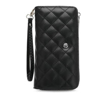 Load image into Gallery viewer, Women&#39;s RFID Zipper Long Wallet / Purse With Detachable Wrist Strap And Coin Compartment - KP 007