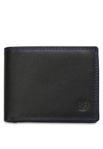 Men's Genuine Leather RFID Blocking Bi Fold Wallet - NW 009