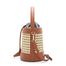 Load image into Gallery viewer, Women&#39;s Top Handle Bucket Bag / Sling Bag / Crossbody Bag - SCF 55510