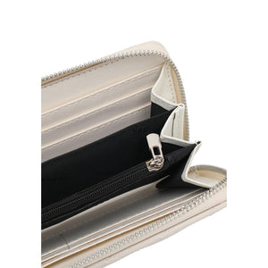 Women's RFID Zipper Long Wallet / Purse With Detachable Wrist Strap And Coin Compartment - KP 007