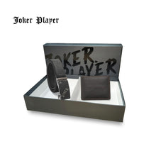 Load image into Gallery viewer, Gift Set - Leather RFID Wallet + 35mm Automatic Buckle Belt - JGS 101-12