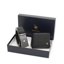 Load image into Gallery viewer, Men&#39;s Gift Set - RFID Bifold Wallet + Automatic Belt - SGS 561