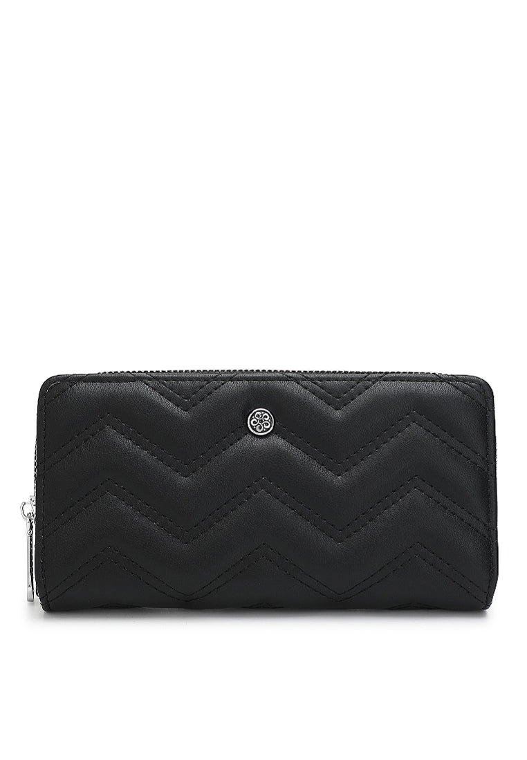 Women's Quilted RFID Long Purse / Wallet - NP 039