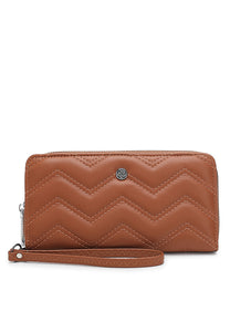 Women's Quilted Long Purse / Wallet - NP 043