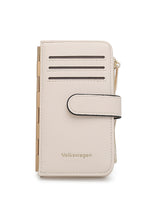 Load image into Gallery viewer, Women&#39;s Leather Card Holder With Coin Compartment - KP 023