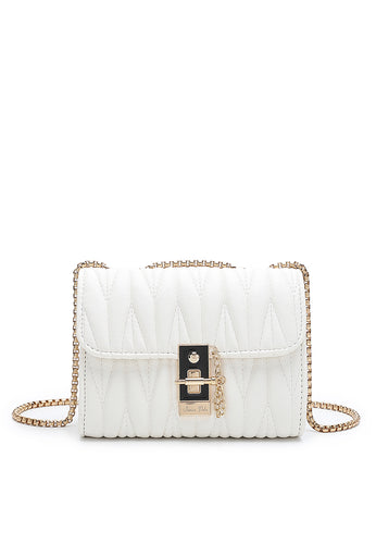 Chain Handbag - White