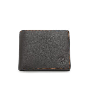 Men's Genuine Leather RFID Short Wallet - VWW 135