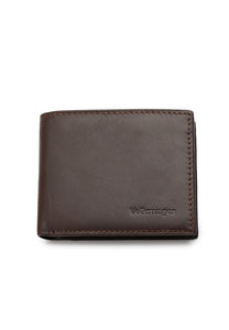 Men's Genuine Leather RFID Bi-Fold Wallet - VWW 124