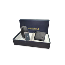 Load image into Gallery viewer, Gift Set - Leather RFID Wallet + 35mm Automatic Buckle Belt - SGS 573-1