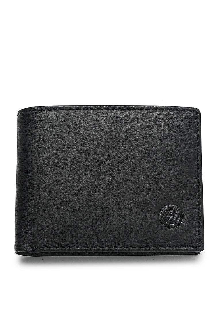 Men's Genuine Leather RFID Bifold Short Wallet - VWW 140