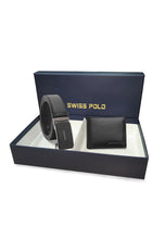 Load image into Gallery viewer, Gift Set - Leather RFID Wallet + 35mm Automatic Buckle Belt - SGS 572-9