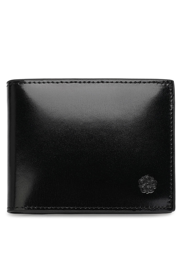 Wild Channel Men's Genuine Leather RFID Blocking Bi Fold Wallet - NW 008