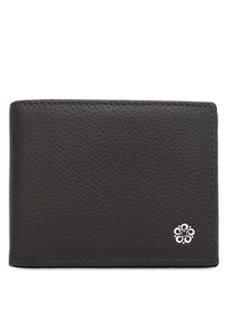 Men's Genuine Leather RFID Blocking Bi Fold Wallet - NW 004