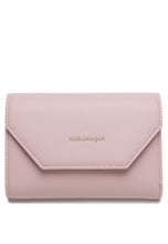 Load image into Gallery viewer, Women&#39;s Tri Fold Leather Short Purse / Wallet With Coin Compartment - KP 013