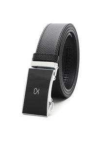 Unisex 40mm Leather Automatic Belt - SB 001