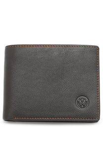 Men's Genuine Leather RFID Short Wallet - VWW 135