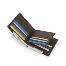 Load image into Gallery viewer, Gift Set - Leather RFID Wallet + 35mm Automatic Buckle Belt - JGS 101-5