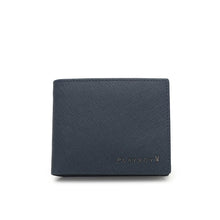 Load image into Gallery viewer, Men&#39;s Genuine Leather RFID Blocking Fortune Blue Wallet - PW 277