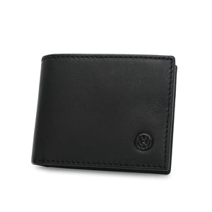 Men's Genuine Leather RFID Bifold Short Wallet - VWW 140