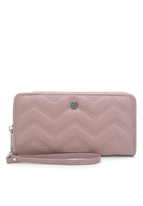 Women's Quilted Long Purse / Wallet - NP 043