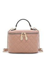 Load image into Gallery viewer, Women&#39;s Quilted Top Handle Bag / Sling Bag / Crossbody Bag - KCF 1763