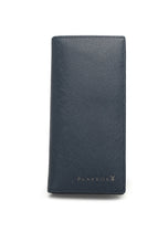 Load image into Gallery viewer, Men&#39;s Genuine Leather RFID Blocking Fortune Blue Wallet - PW 277