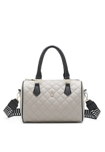 Women's Quilted Top Handle Sling Bag - HJX 128